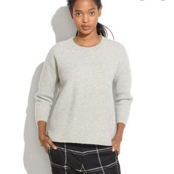 MADEWELL Gridstitch Pullover Sweater XS - Picture 2 of 15